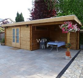 A Summer House with a Side Shed in your 