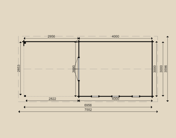 Log cabin 27646