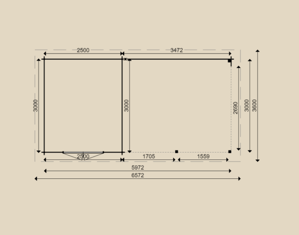 Log cabin 27131