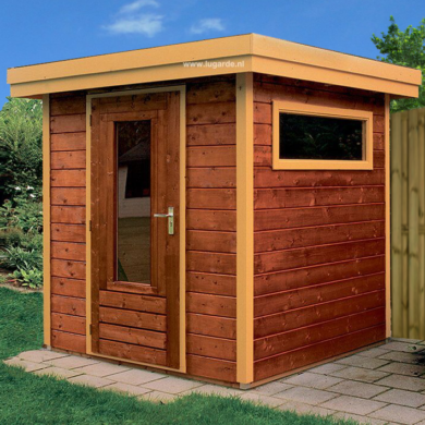 Lugarde wooden garden shed