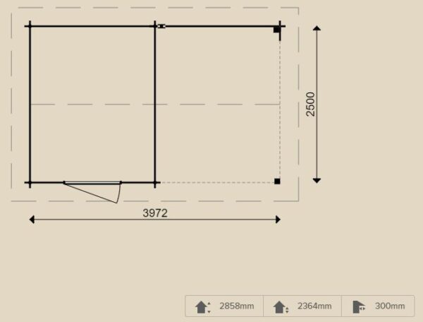 Log cabin 25350