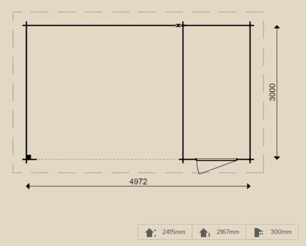 Log cabin 26013