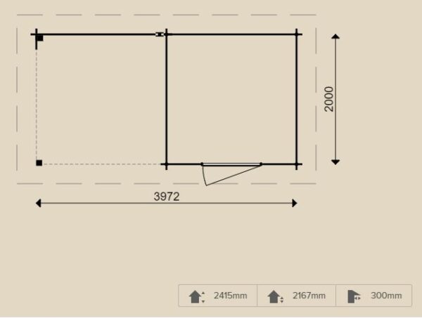 Log cabin 26151