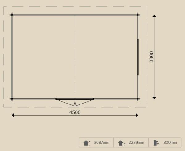 Log cabin 28021